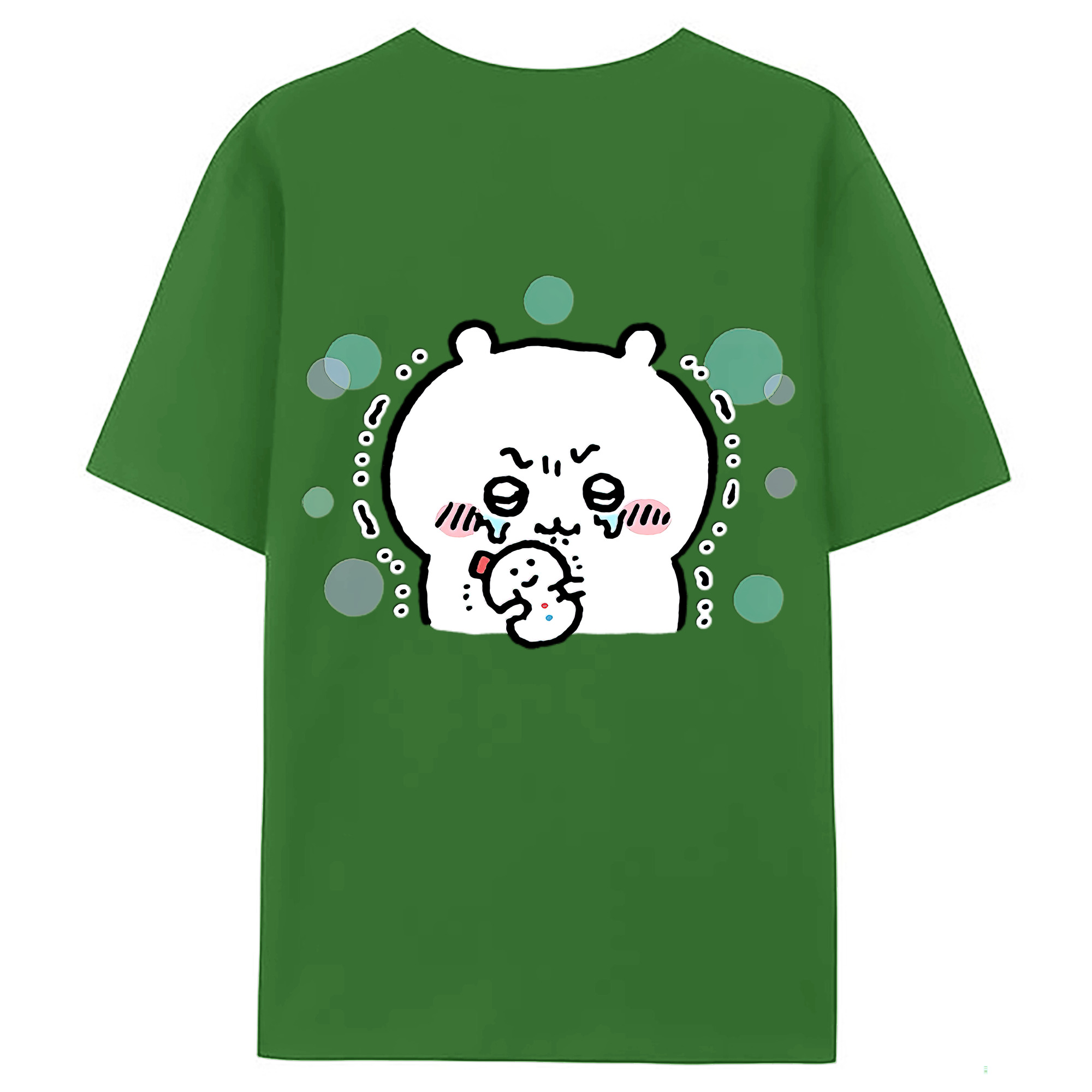 （画像用） ちいかわ ちいかわ Chii-kawa chiikawa レディース半袖Tシャツ(バックプリント)